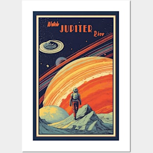 Jupiter Adventure Vintage Travel Poster Posters and Art